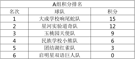 小组赛阶段 小组赛阶段