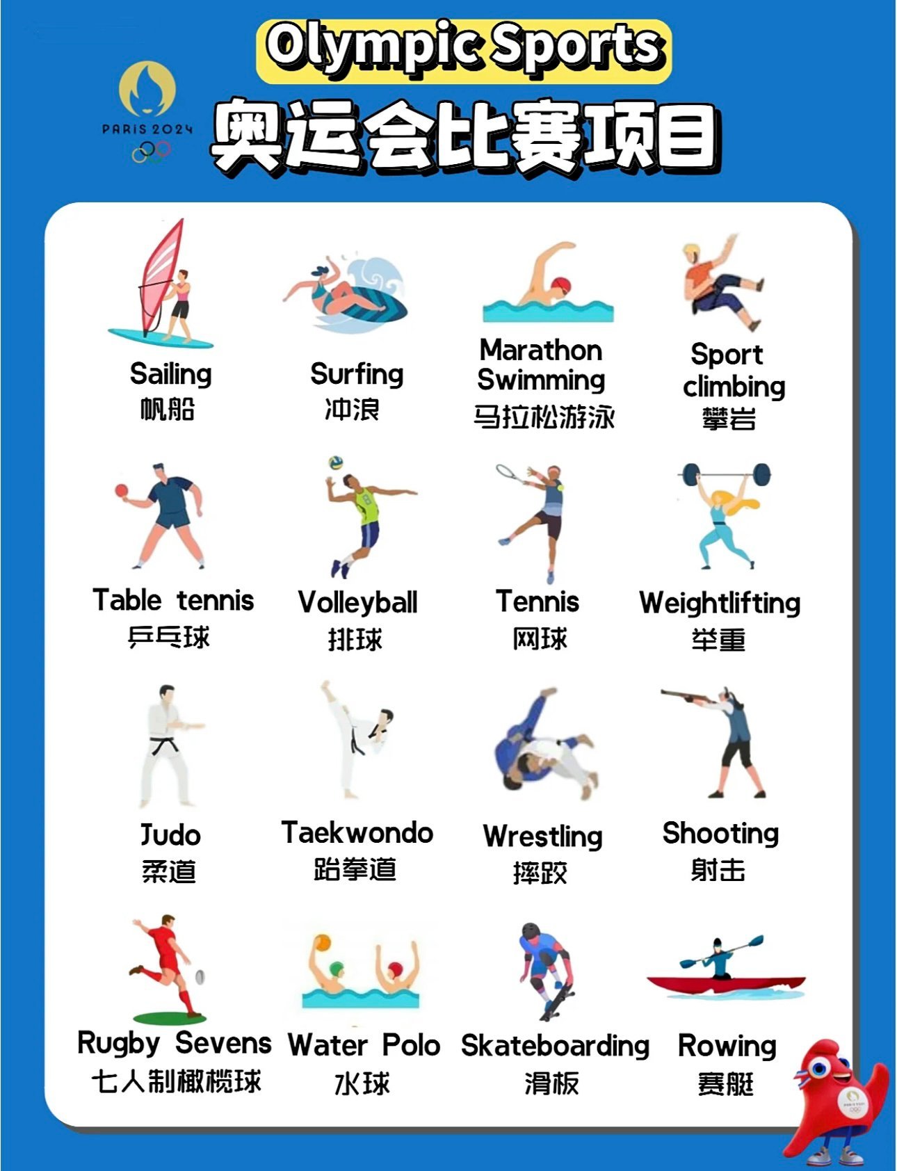 奥运会共有多少个项目 奥运会共有多少个项目